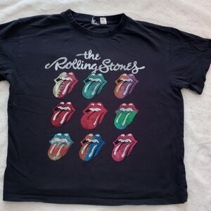 the Rolling Stones Kids Graphic T-Shirt - Black
